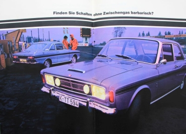 Ford Taunus Formel RS Modelprogram 1967 Carbrochure (7294)